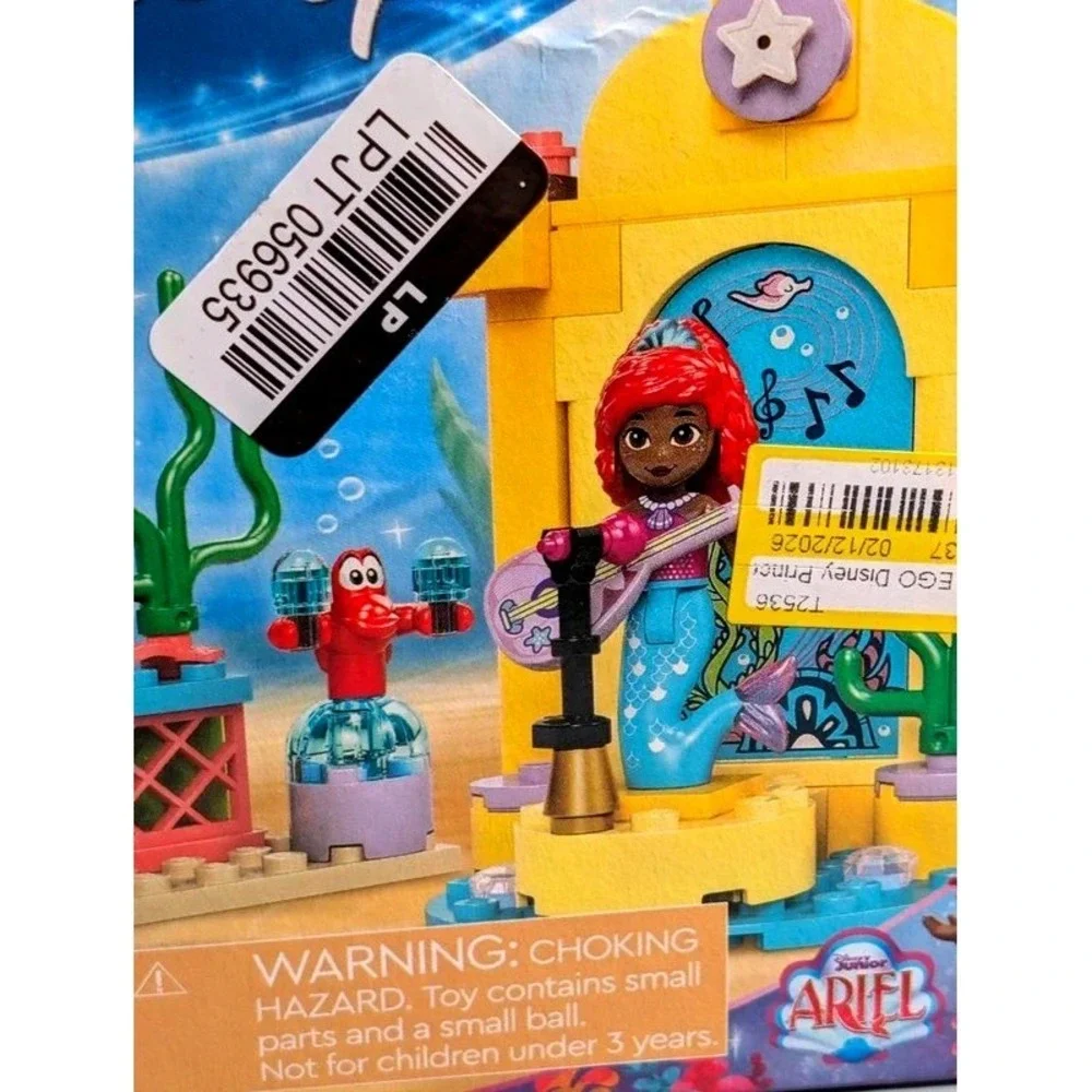 LEGO Ariel's Music Stage Disney Kids 43235 Multicolor 60 Pc Building Set Retired